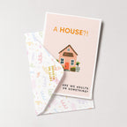 "A House? Are We Adults" Greeting Card
