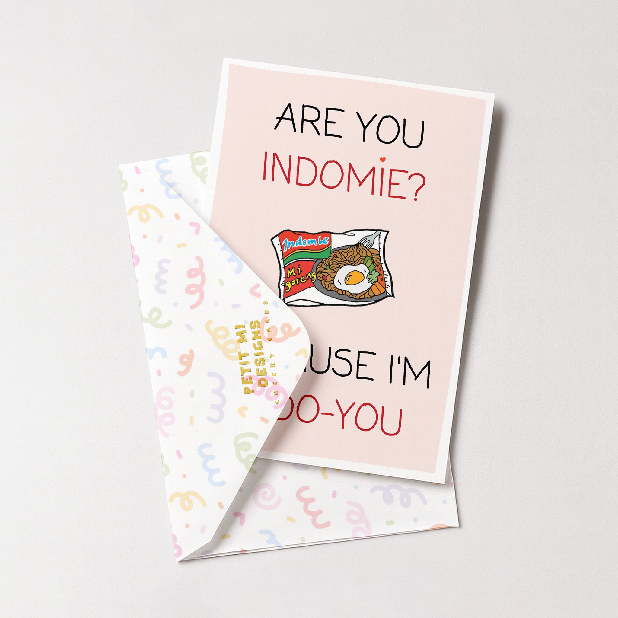"Are You Indomie?" Greeting Card