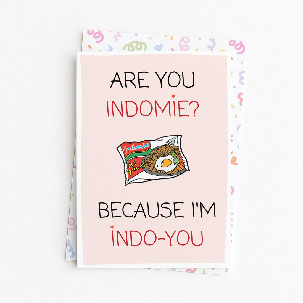 "Are You Indomie?" Greeting Card