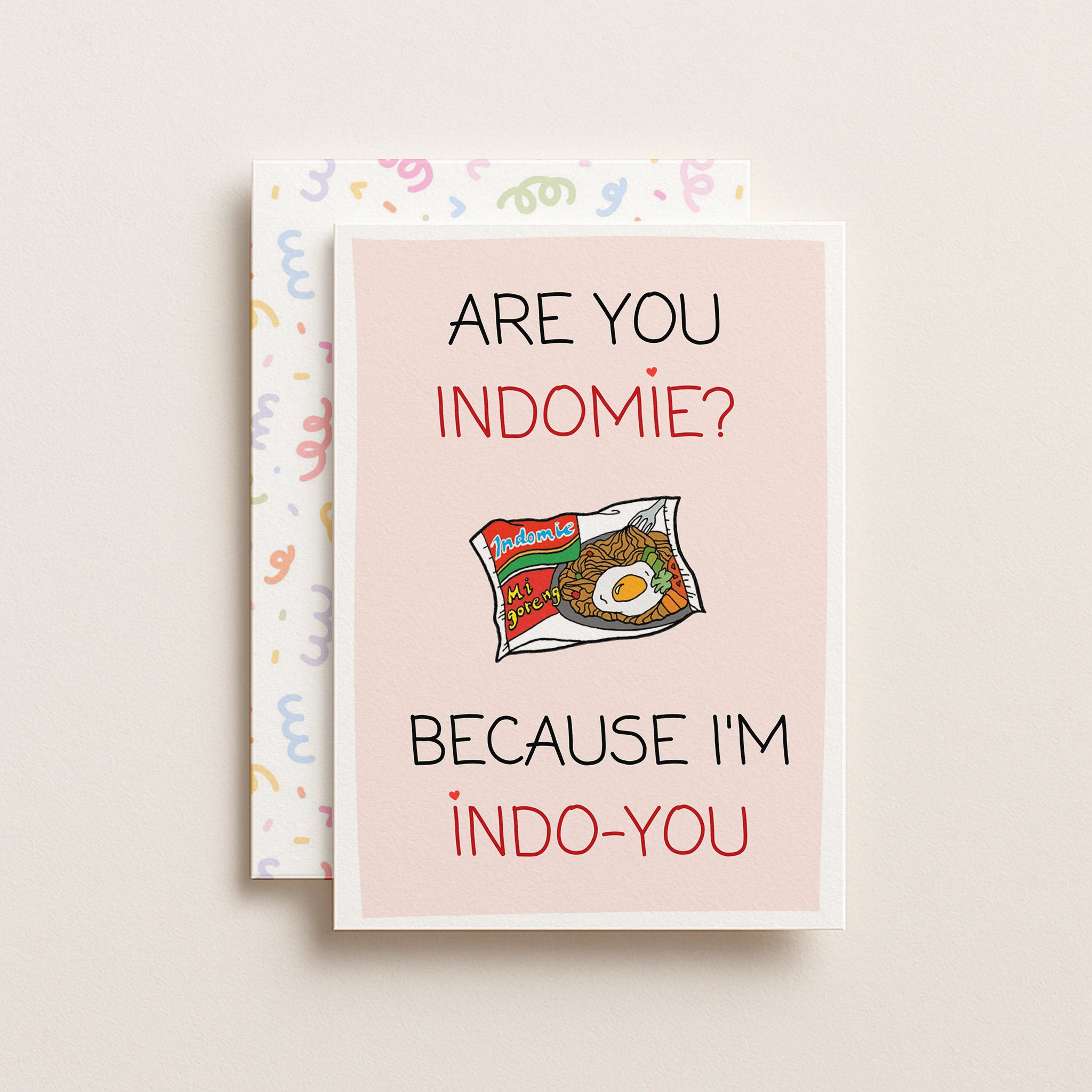 "Are You Indomie?" Greeting Card