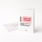 "Blow Job Voucher" Greeting Card