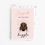 "Congrats On The New Hizzle" Greeting Card