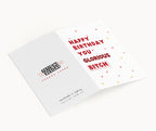 Happy Birthday You Glorious Bitch" Greeting Card