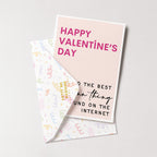 "Happy Valentine's Day To The Best Damn Thing..." Greeting Card