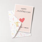 "Happy _alentine's Day. You'll Get The V Tonight" Greeting Card