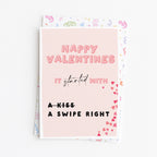 "Happy Valentines. It Started with A Kiss" Greeting Card