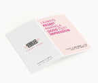 "I Always Regret Making A Good First Impression" Greeting Card