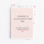 "I Promise To Always Be By Your Side" Greeting Card