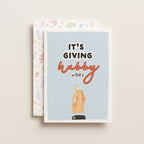 "It's Giving Hubby Vibes" Greeting Card