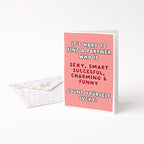 "It's Hard To Find A Partner Who Is" Greeting Card
