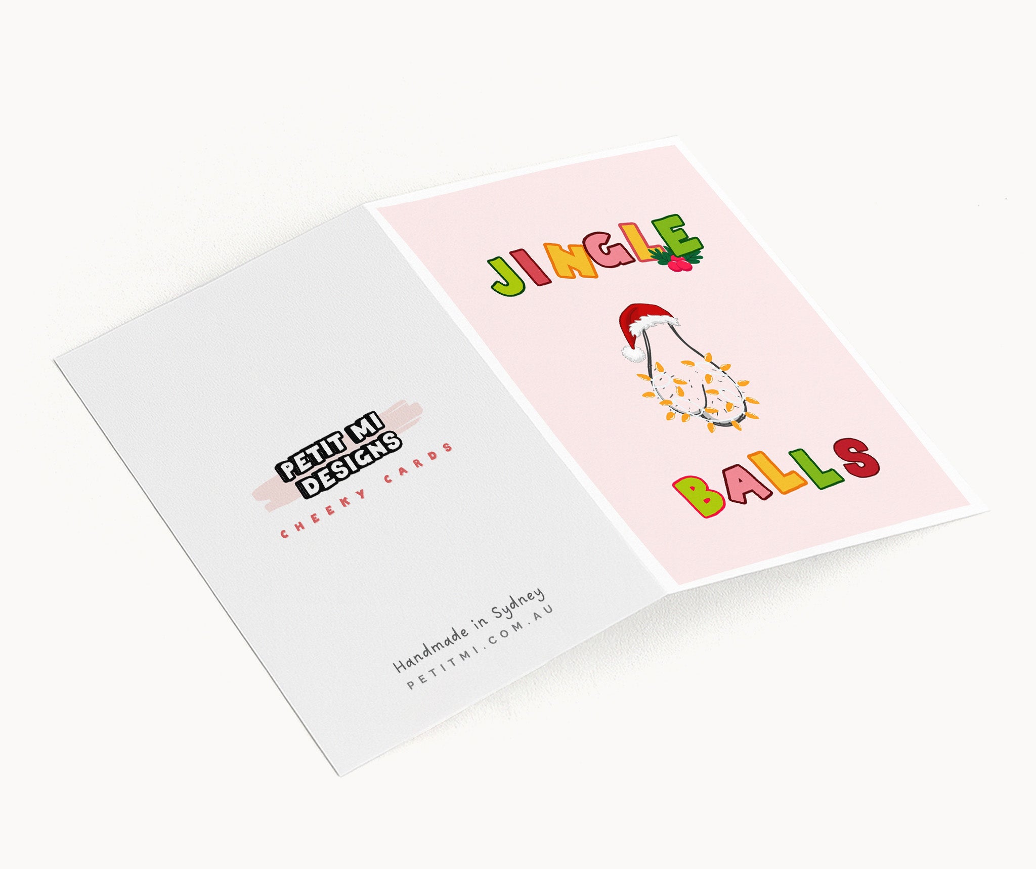 "Jingle Balls" Greeting Card