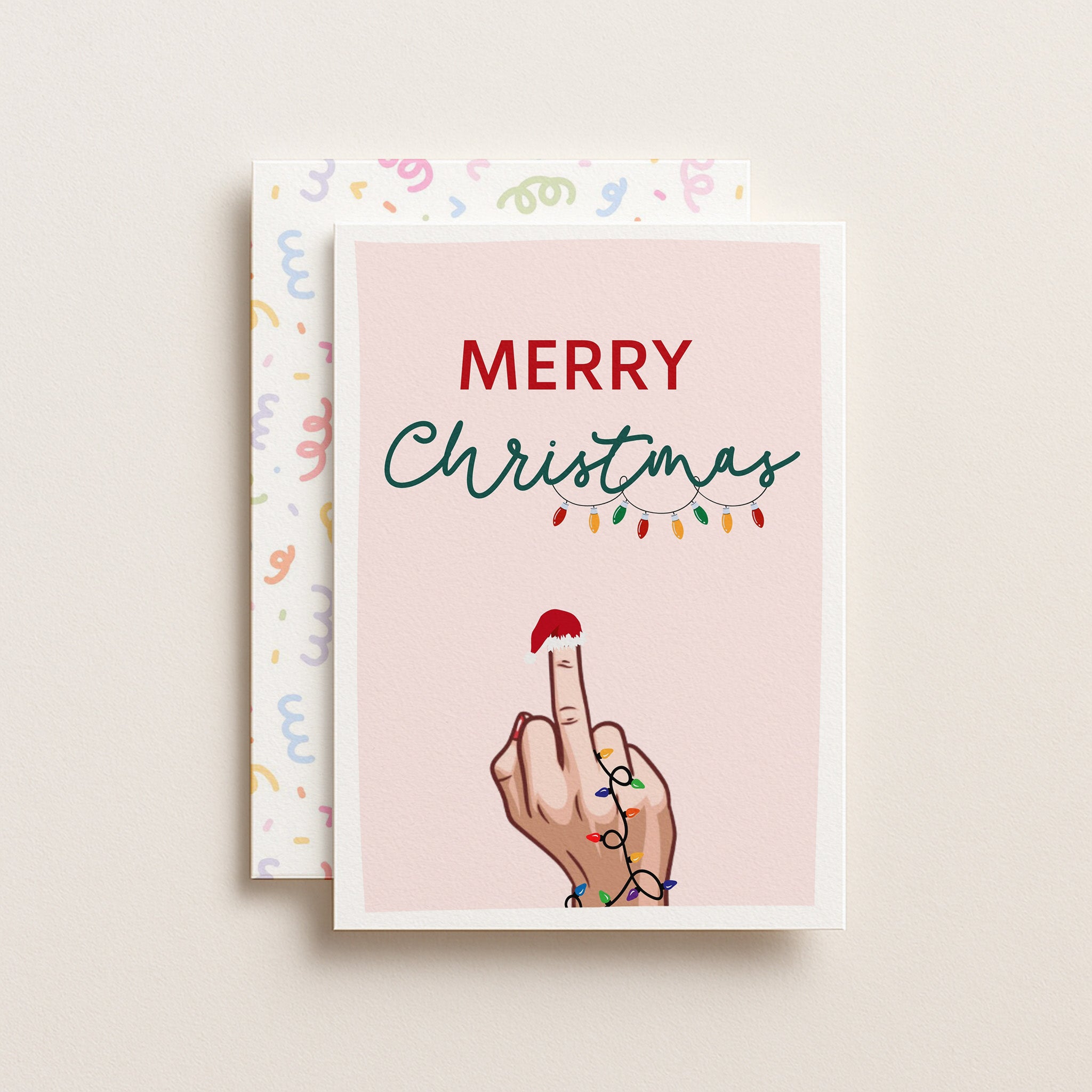 "Merry Christmas" Greeting Card