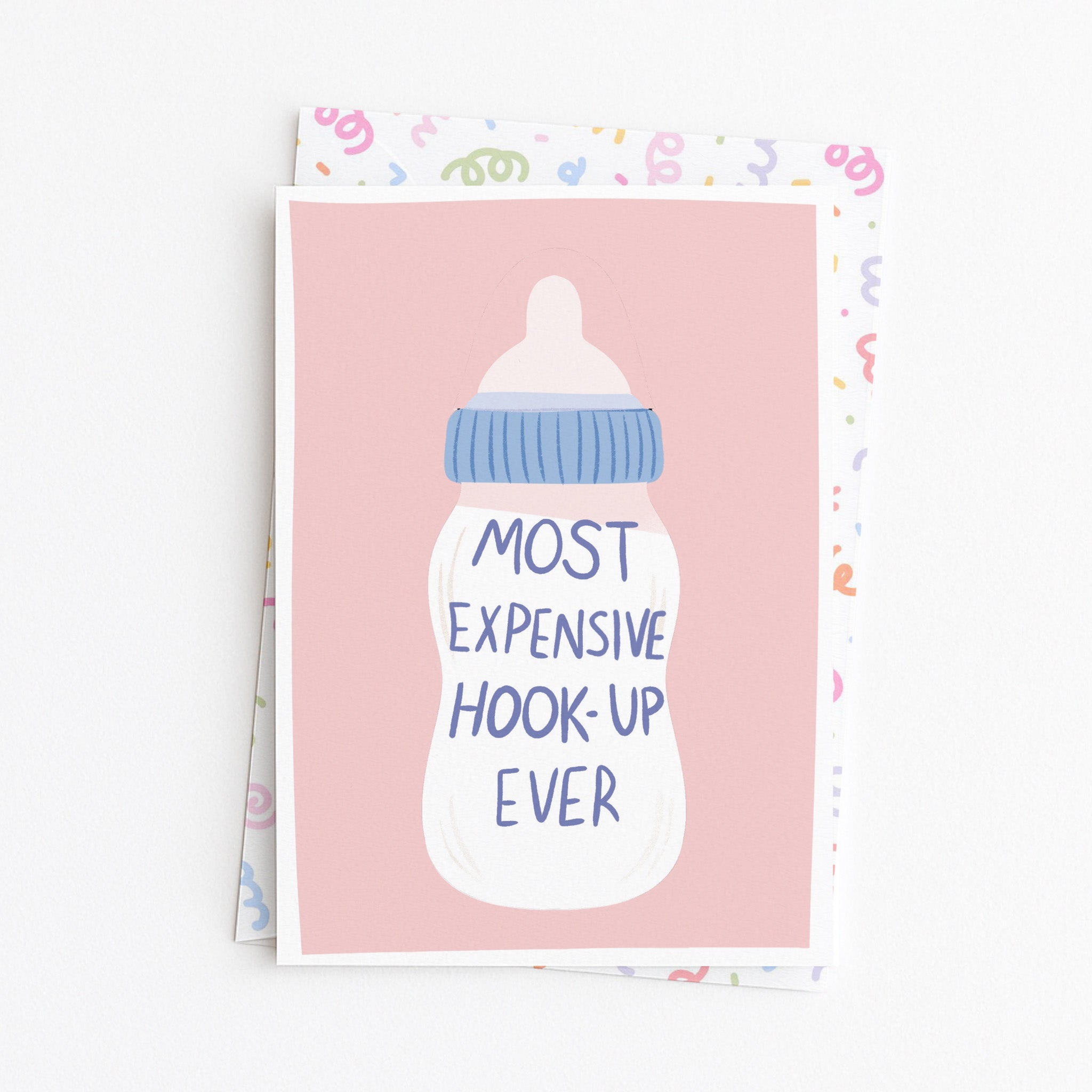 "Most Expensive Hook Up Ever" Greeting Card