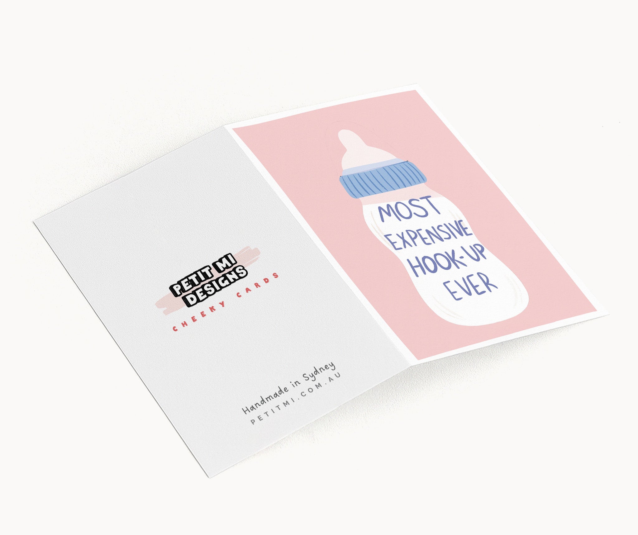 "Most Expensive Hook Up Ever" Greeting Card