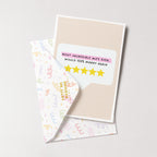 "Most Incredible Wife Ever. Would 100% Marry Again" Greeting Card