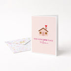 "New Home New Place To Bone" Greeting Card