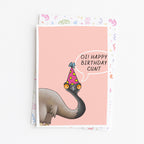 "Oi, Happy Birthday Emu" Greeting Card