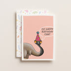 "Oi, Happy Birthday Emu" Greeting Card