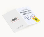 "Only The Absolute Very Best For My Uncle Yellow Label" Greeting Card
