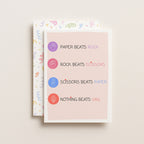 "Scissors Beats Paper" Greeting Card