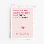"Roses Are Red Violets Are Blue..." Greeting Card