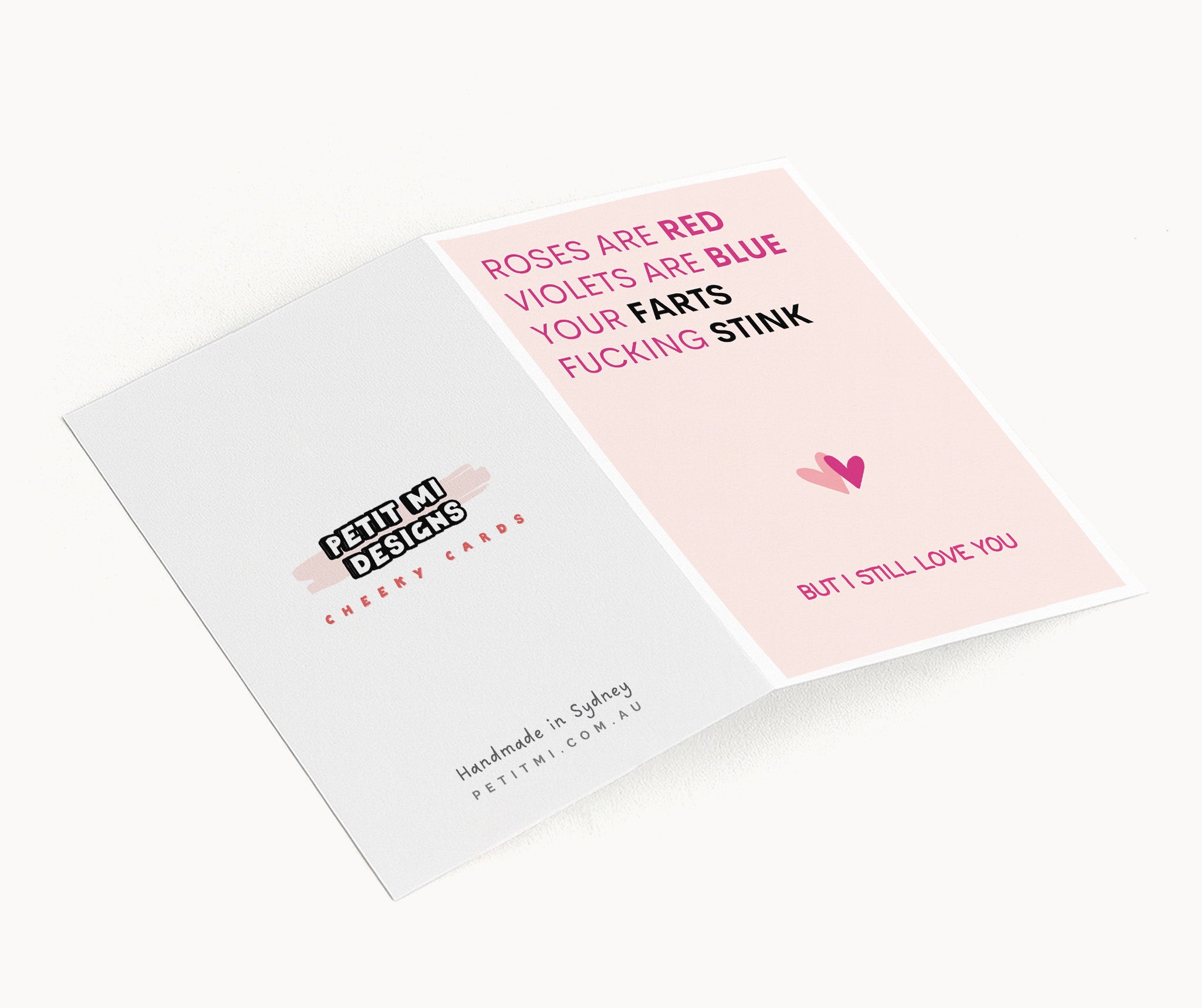 "Roses Are Red Violets Are Blue..." Greeting Card