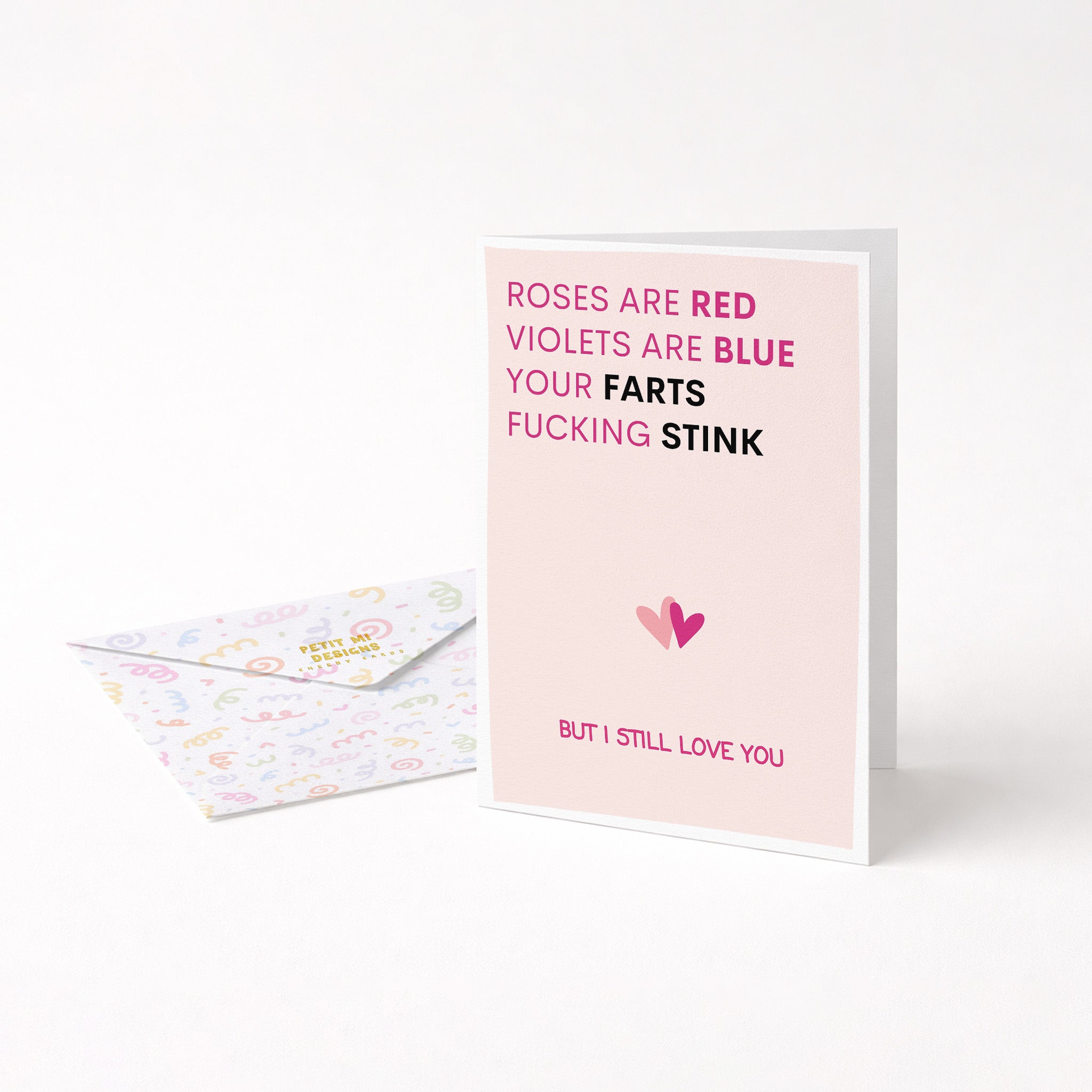 "Roses Are Red Violets Are Blue..." Greeting Card