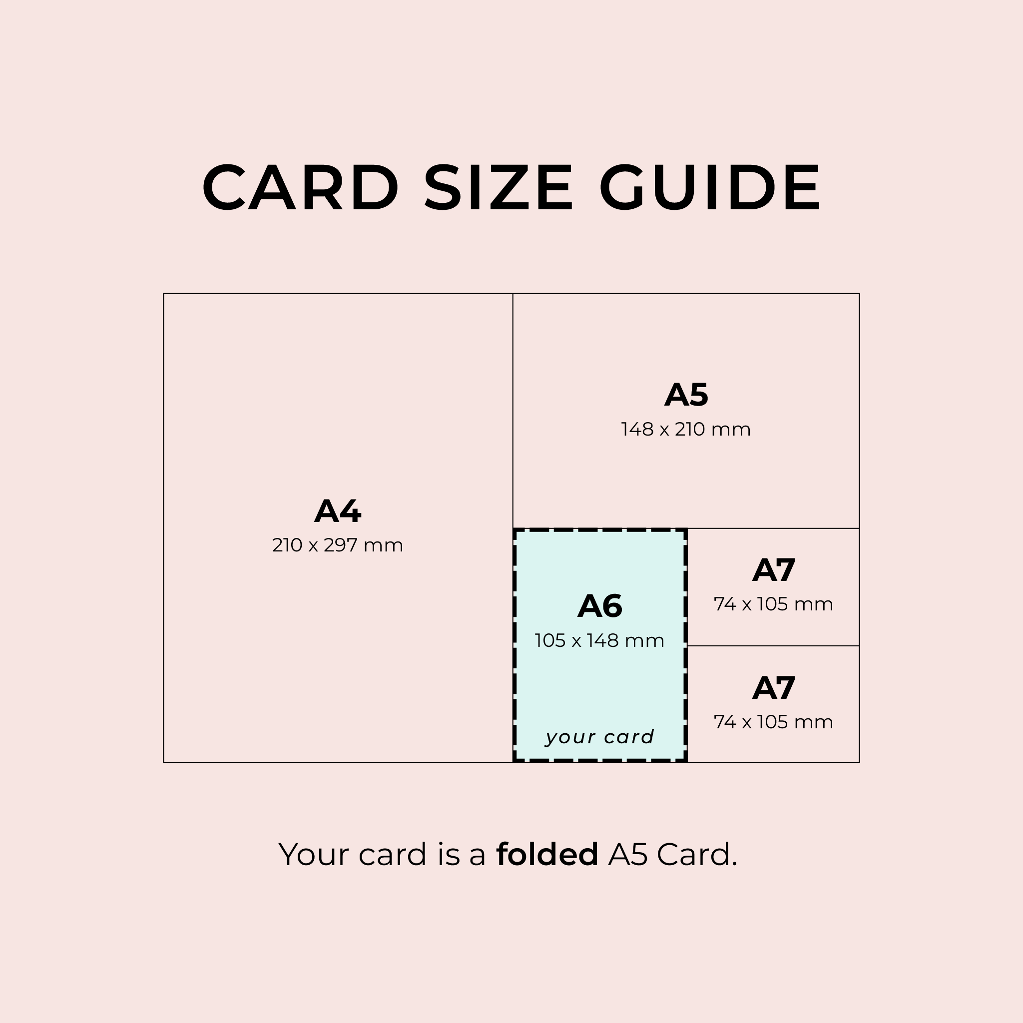 "This Is A You'll Be Alright Card" Greeting Card