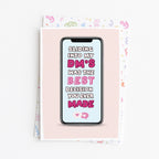 "Sliding Into My DM'S Was The Best Decision You Ever Made" Greeting Card