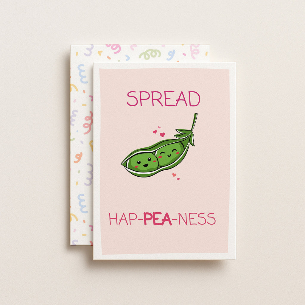 "Spread Happeaness" Greeting Card