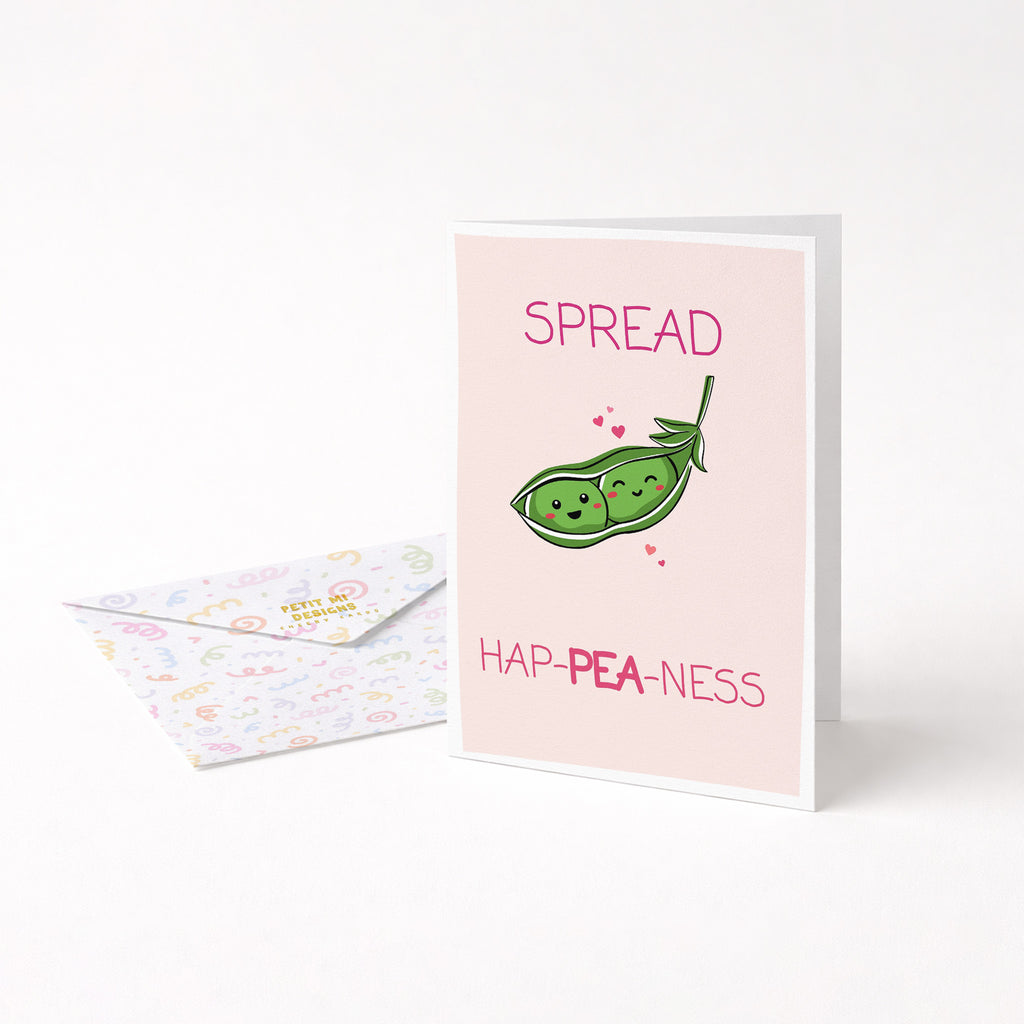 "Spread Happeaness" Greeting Card