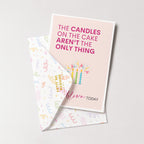 "The Candles On The Cake" Greeting Card