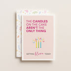 "The Candles On The Cake" Greeting Card