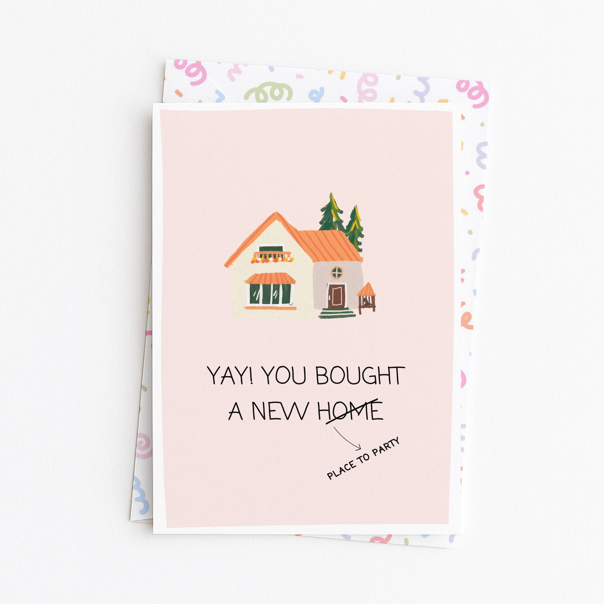 "Yay! You Bought A New Home" Greeting Card