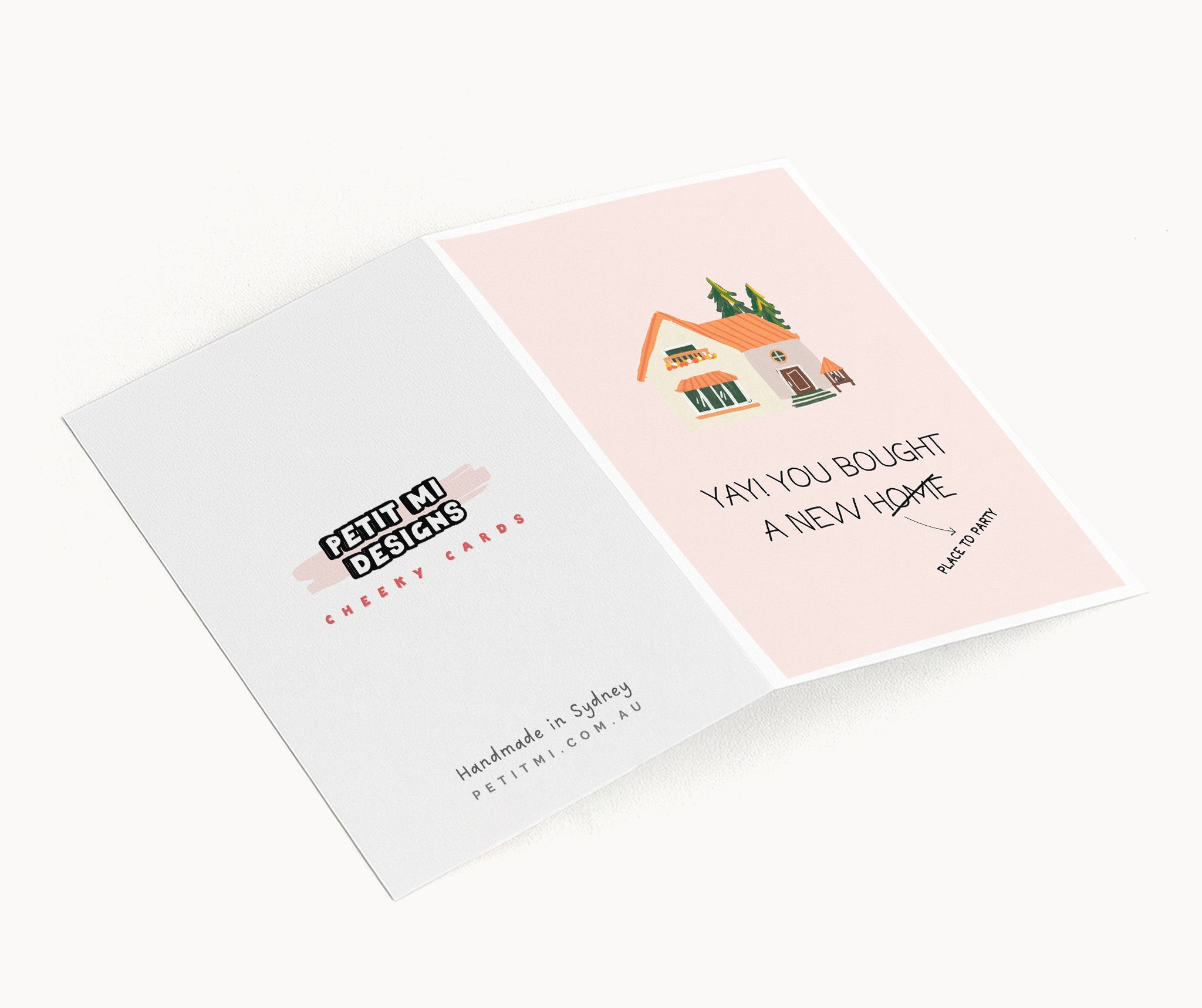 "Yay! You Bought A New Home" Greeting Card