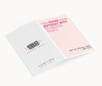 "You Share Your Birthday With 19 Million People" Greeting Card