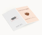"Your Beardy Face Make My Heart Race" Greeting Card
