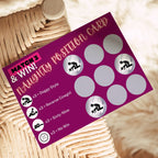 "Naughty Position Card" Scratch Card