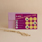 "Naughty Position Card" Scratch Card